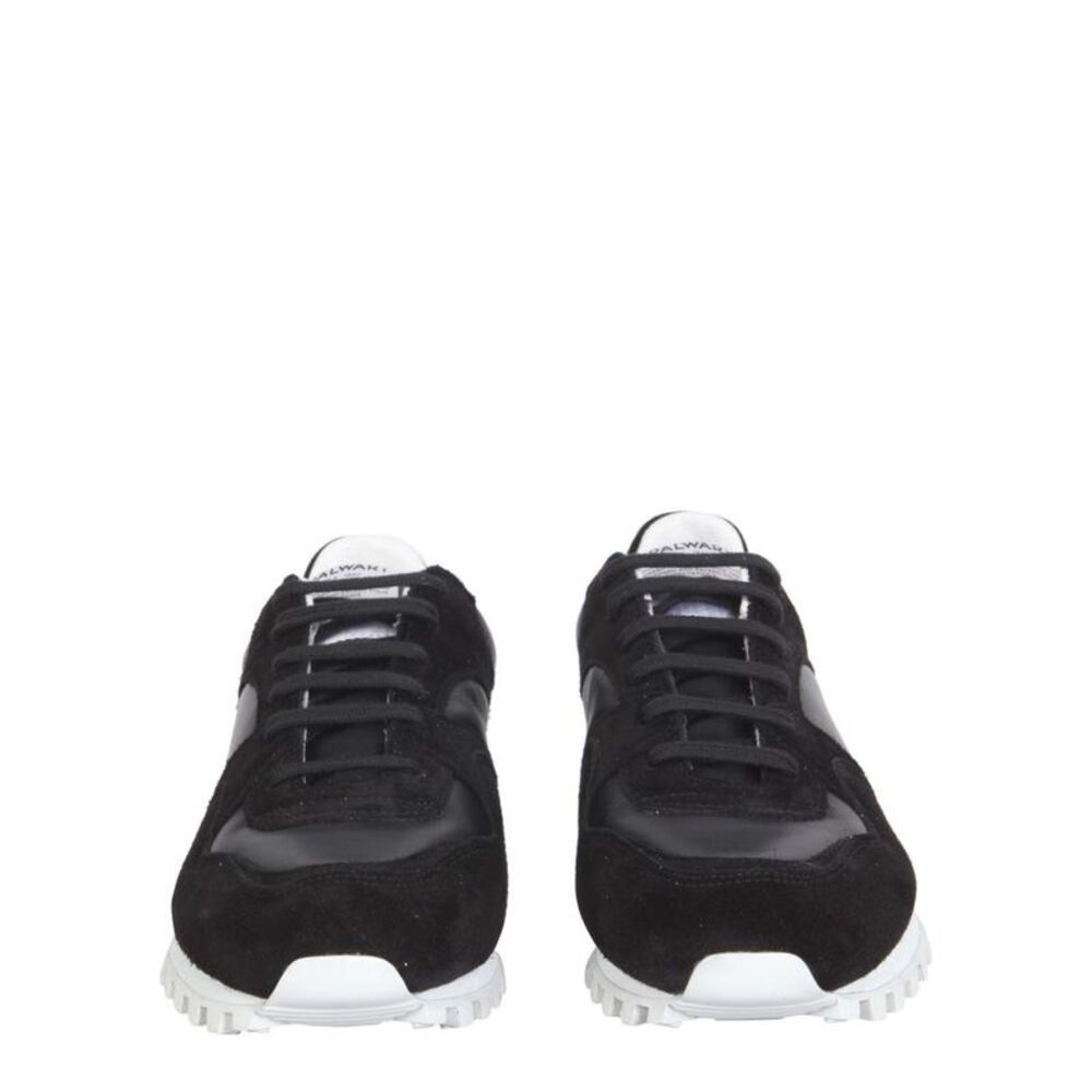 SPALWART Marathon Trail Suede and Leather Sneakers Men BLACK